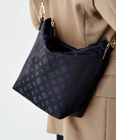 russet ナイロンジャガード2WAYミニショルダーバッグ(CE-1627)