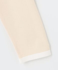 組曲 KIDS 【150-160cm】リボンインターシャニット カーディガン