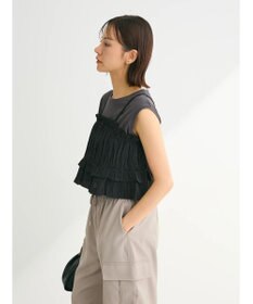 Green Parks シャーリングキャミビスチェ