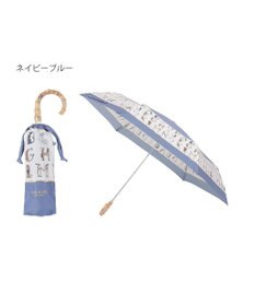 MOONBAT ポール & ジョー (PAUL & JOE ACCESSOIRES) ABC Garden アニマル 折りたたみ傘 竹手元 巾着型傘袋