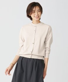 J.PRESS LADIES L 【洗える】 レーヨンエリートストレッチ カーディガン