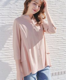 Tiaclasse バックタックフレアチュニック