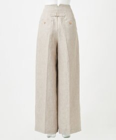 23区 【GOLD LABEL】MANTECO スーペリアリネン ワイドパンツ