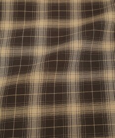 earth music&ecology 2wayフリルチェックキャミワンピース