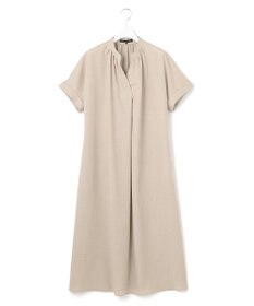 23区 L 【洗える】トリアセスラブストレッチ ワンピース