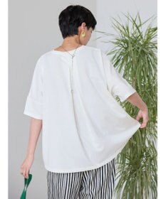 AMERICAN HOLIC 接触冷感バックタックカットプルオーバー