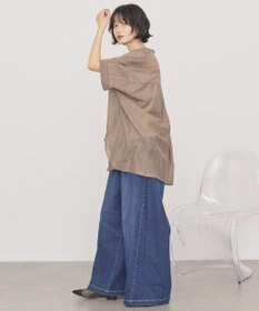 AMERICAN HOLIC スキッパードルマンビッグシャツ