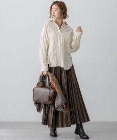 23区 S 【見上愛さん着用/CanCam11月号掲載】パウダリータイプライター プリーツ スカート