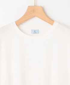 組曲 ストレッチ天竺ティアード ロングＴシャツ