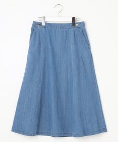 J.PRESS LADIES 【洗える】5ozバージラコンパクト スカート