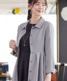 Tiaclasse L 【新色追加】ステンカラードレスコート