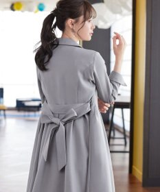 Tiaclasse L 【新色追加】ステンカラードレスコート