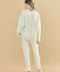 une nana cool 【綿混】あくびのお嬢さんのなめらか裏毛プルオーバー