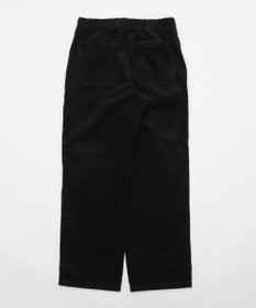 WEGO 【ユニセックス着用ITEM/ウエストゴム/SMLサイズ展開】コーデュロイイージーストレートパンツ
