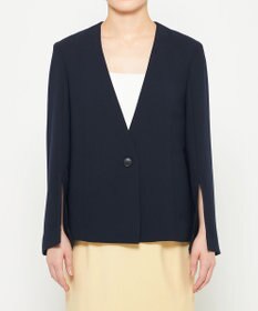 uncrave ウォッシャブル ダブルクロス スリットスリーブジャケット