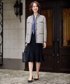 自由区 【洗える/セット着用可】レーヨンポリエステルスムース スカート