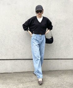 Green Parks ショート丈Ｖネックポンチプルオーバー