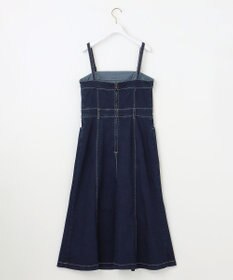 ANY SIS 【洗える】ストレッチライトデニム ワンピース