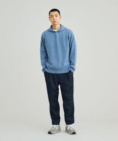 J.PRESS YORK STREET 【UNISEX】ウールカシミヤ フーディニット