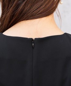 Tiaclasse 【小倉優子さん着用・新色追加・洗える】モノトーンフラワープリントワンピース