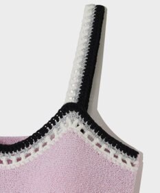 GRACE CONTINENTAL ツイーディーニットキャミ