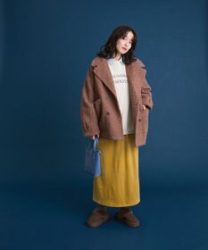 Green Parks 裏起毛ルーズサイズロゴプルオーバー