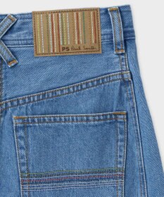 Paul Smith インディゴ デニム ロング スカート