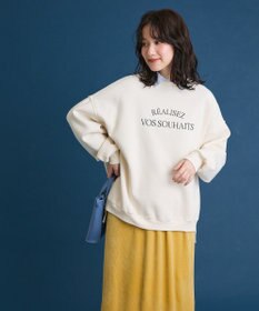 Green Parks 裏起毛ルーズサイズロゴプルオーバー