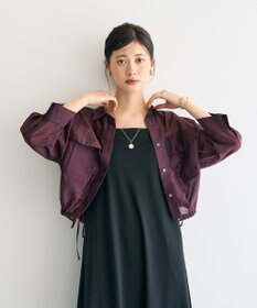 YECCA VECCA 【2点SET】シアーシャツ×Aラインキャミワンピース