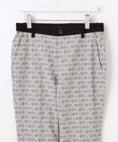 23区GOLF 【MEN】エンブレムジャガードパンツ