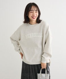 Green Parks 裏起毛ルーズサイズロゴプルオーバー