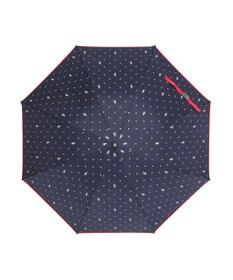MOONBAT POLO RALPH LAUREN（ポロ ラルフローレン）晴雨兼用日傘 ドット 長傘 遮光率100％ 遮熱 UV