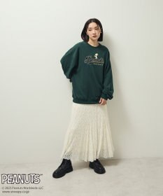 Green Parks ■PEANUTS ベースボールスウェット