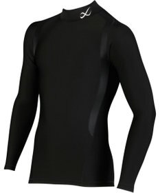 CW-X 【MEN】 CW-X メンズ 機能性トップス 【JYURYU TOP】 長袖 肩が動かしやすくなる 運動時の疲労を軽減 ゴルフ 球技 マラソン 保温(本体) JAO789 /ワコール