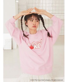 earth music&ecology 別注Ｃｈｅｒｒｙ　Ｃｏｋｅ「R」スウェット
