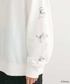 Green Parks ナイトメア／袖プリントミニ裏毛プルオーバー