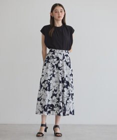 YECCA VECCA 【接触冷感】COOLバックピンタックブラウス