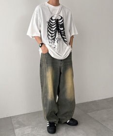 WEGO アクセ付きハードグラフィックT（SS）