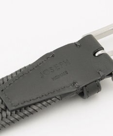 JOSEPH HOMME 【イタリア素材使用/日本製】レザーメッシュストレッチ　ベルト