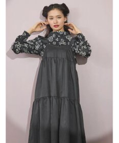 Green Parks ■ＥＳＣＡＲ　ボトルネッククレープカットプルオーバー