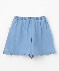 ANY KIDS 裾スカラップ ショートパンツ