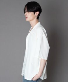 WEGO 【ユニセックス着用ITEM/SMLサイズ展開】 TRオープンカラーシャツ（SS）