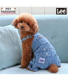 PET PARADISE Ｌｅｅ ペイント デニム オーバーオール 小型犬