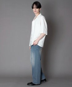 WEGO 【ユニセックス着用ITEM/SMLサイズ展開】 TRオープンカラーシャツ（SS）