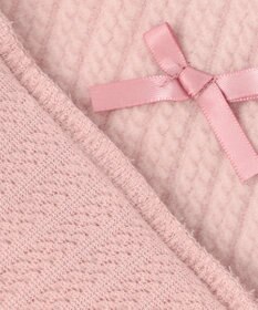 ANY KIDS ふくれジャガードリボンチュニック