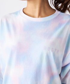 OP／FILA 【RUSTY】ニコちゃん×タイダイ柄半袖Tシャツ