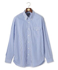 J.PRESS MEN 【J.PRESS ORIGINALS】【UNISEX】Cotton Broad Cloth B.D. Shirt / Baggy-Fit
