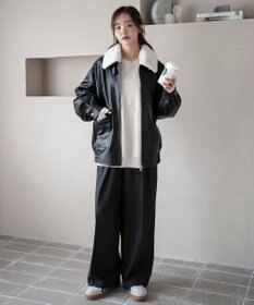 WEGO 2WAYファー襟PUジャケット