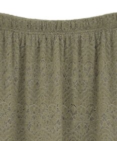 Green Parks 起毛レースティアードスカート