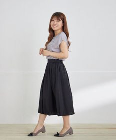 Tiaclasse L パニエ付きフレアスカート